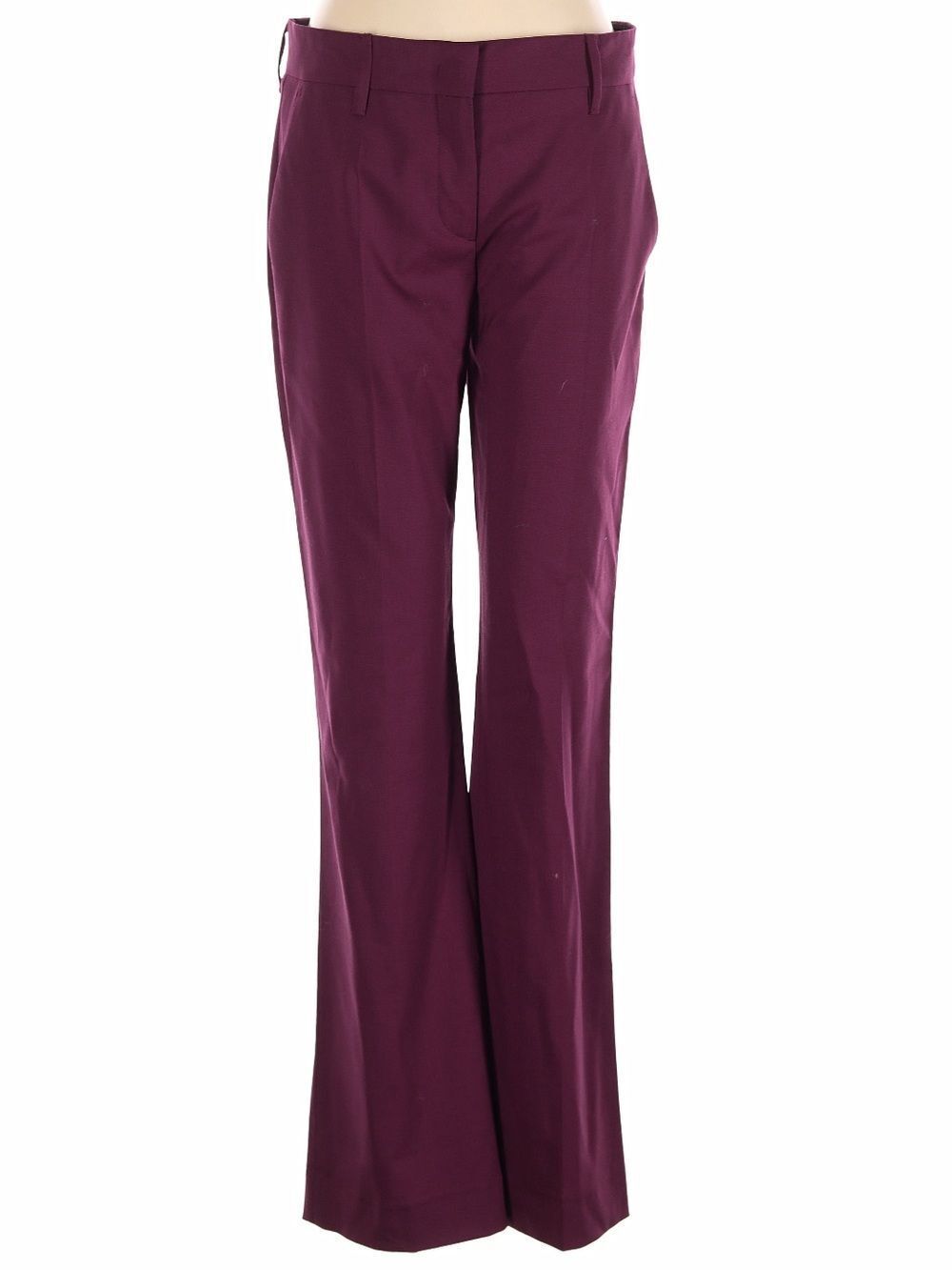 Prada burgundy dress pants, trousers, NEW, US 4
